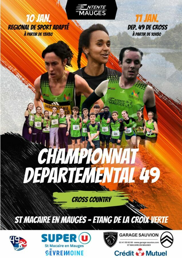 DEPARTEMENTAUX DE CROSS 49 SAINT MACAIRE EN MAUGES