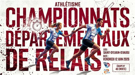 Départementaux de relais à Saint-Sylvain-d’Anjou vendredi 12 juin26