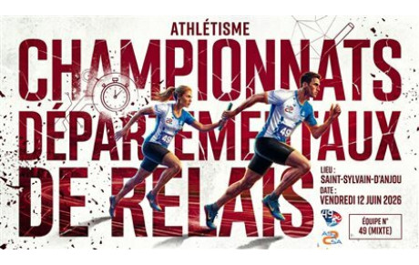 Départementaux de relais à Saint-Sylvain-d’Anjou vendredi 12 juin26